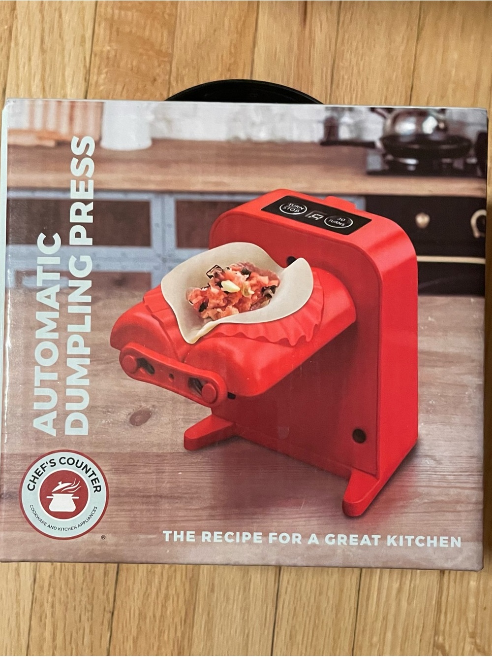 Red Automatic Rice Cooker & Dumpling Press Set - Picture 9 of 10